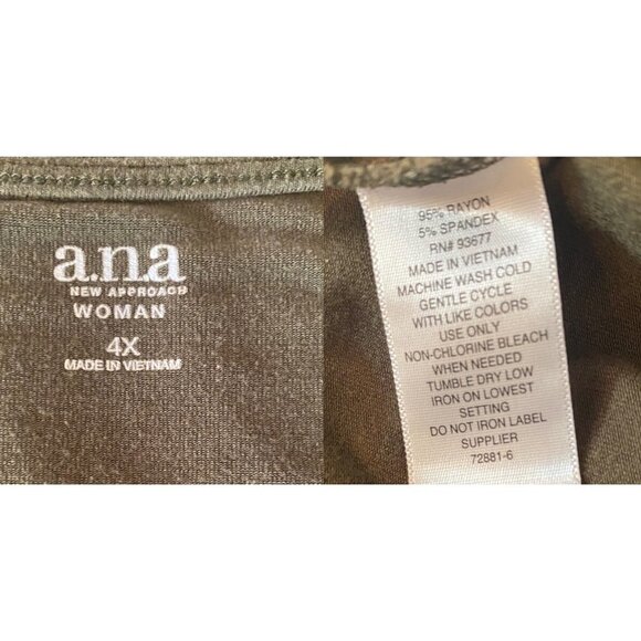 a.n.a Midi Dress, size 4X - Picture 6 of 6
